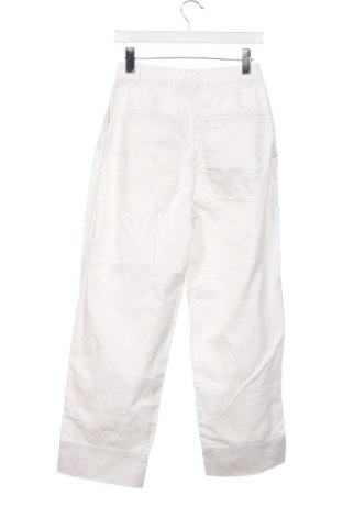 Pantaloni de femei Weekday, Mărime XS, Culoare Alb, Preț 62,75 Lei