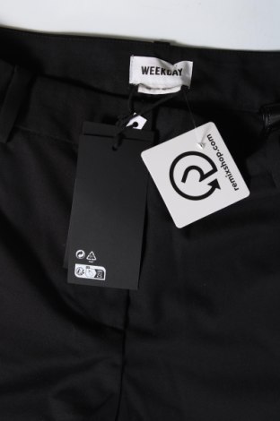Γυναικείο παντελόνι Weekday, Μέγεθος S, Χρώμα Μαύρο, Τιμή 21,57 €