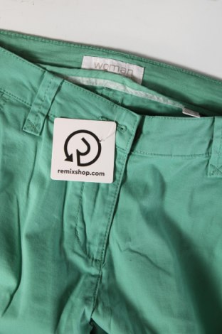 Дамски панталон Woman By Tchibo, Размер M, Цвят Зелен, Цена 11,60 лв.