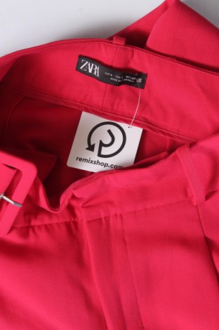 Дамски панталон Zara, Размер S, Цвят Розов, Цена 27,00 лв.