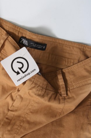 Pantaloni de femei Zara, Mărime XS, Culoare Maro, Preț 41,33 Lei