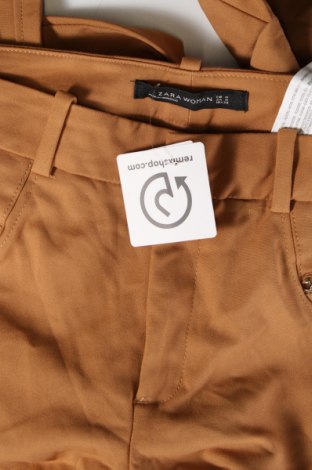 Дамски панталон Zara, Размер M, Цвят Бежов, Цена 9,72 лв.