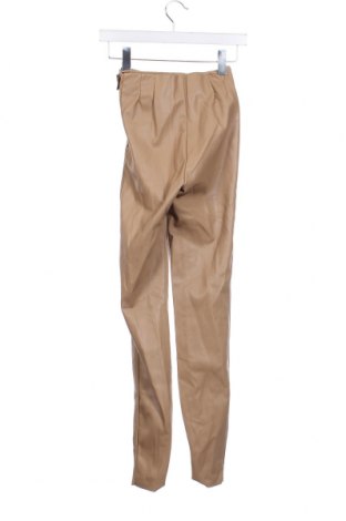 Γυναικείο παντελόνι Zara, Μέγεθος XS, Χρώμα  Μπέζ, Τιμή 6,68 €