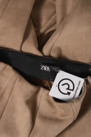 Damenhose Zara, Größe XS, Farbe Beige, Preis 8,46 €