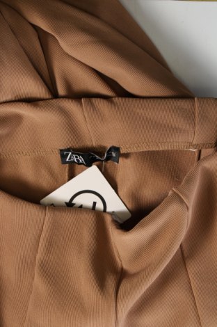 Damenhose Zara, Größe L, Farbe Beige, Preis € 18,79