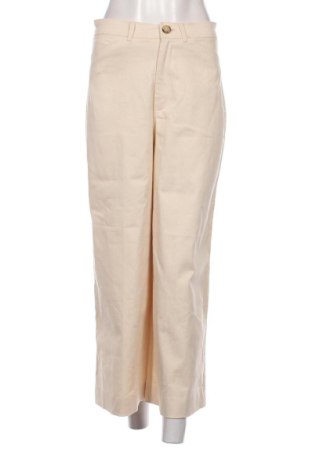 Pantaloni de femei Zara, Mărime M, Culoare Ecru, Preț 41,28 Lei