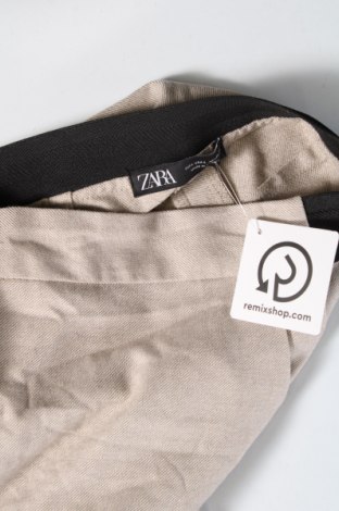 Дамски панталон Zara, Размер L, Цвят Бежов, Цена 12,15 лв.