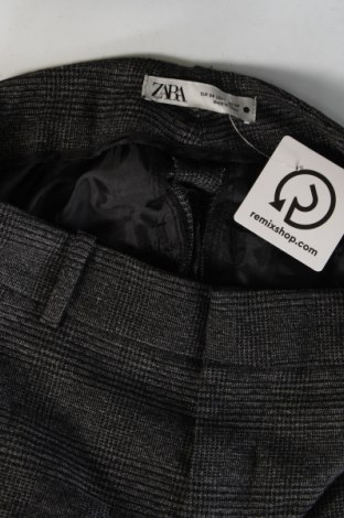 Дамски панталон Zara, Размер XS, Цвят Сив, Цена 16,23 лв.