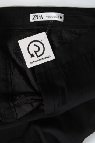 Дамски панталон Zara, Размер M, Цвят Черен, Цена 15,37 лв.