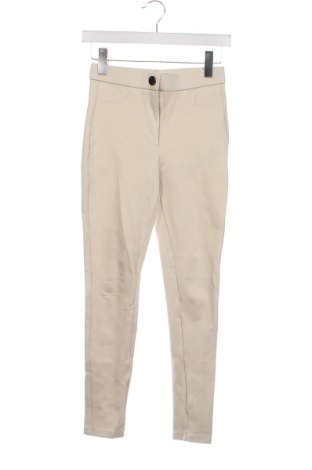 Дамски панталон Zara, Размер XXS, Цвят Екрю, Цена 25,00 лв.