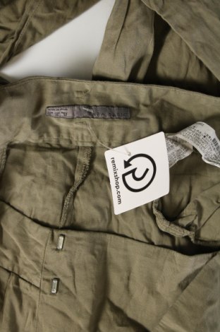 Дамски панталон Zara, Размер XL, Цвят Зелен, Цена 14,85 лв.