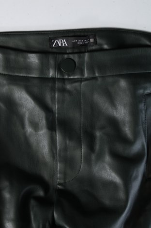 Dámske nohavice Zara, Veľkosť S, Farba Zelená, Cena  6,89 €