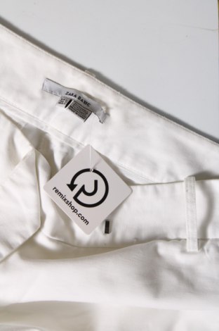 Γυναικείο παντελόνι Zara, Μέγεθος L, Χρώμα Λευκό, Τιμή 37,34 €