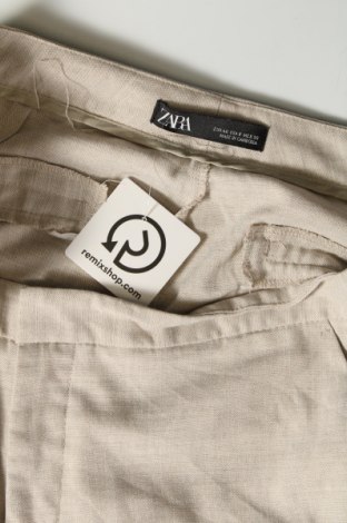 Pantaloni de femei Zara, Mărime L, Culoare Gri, Preț 48,85 Lei