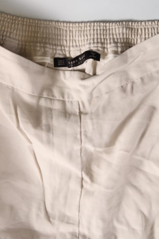Dámské kalhoty  Zara, Velikost M, Barva Krémová, Cena  215,00 Kč