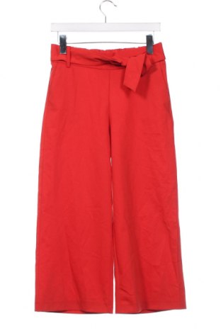 Дамски панталон Zara Trafaluc, Размер XS, Цвят Червен, Цена 30,35 лв.