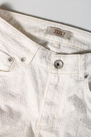 Pantaloni de femei Zizo, Mărime S, Culoare Alb, Preț 74,35 Lei