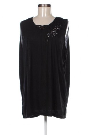 Γυναικείο αμάνικο μπλουζάκι, Μέγεθος 3XL, Χρώμα Μαύρο, Τιμή 8,04 €