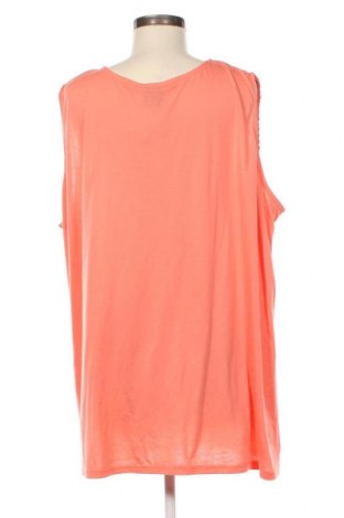 Γυναικείο αμάνικο μπλουζάκι, Μέγεθος 3XL, Χρώμα Πορτοκαλί, Τιμή 5,47 €