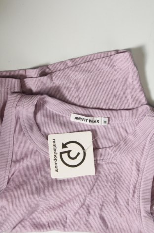 Γυναικείο αμάνικο μπλουζάκι, Μέγεθος M, Χρώμα Βιολετί, Τιμή 3,22 €