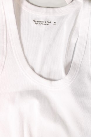 Γυναικείο αμάνικο μπλουζάκι Abercrombie & Fitch, Μέγεθος M, Χρώμα Λευκό, Τιμή 17,26 €