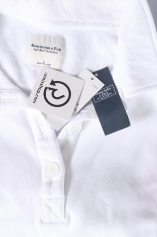 Damska koszulka na ramiączkach Abercrombie & Fitch, Rozmiar L, Kolor Biały, Cena 99,16 zł