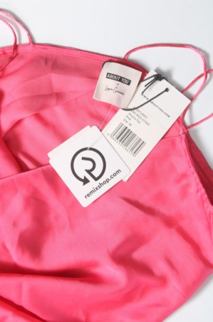 Γυναικείο αμάνικο μπλουζάκι About You, Μέγεθος M, Χρώμα Ρόζ , Τιμή 6,39 €