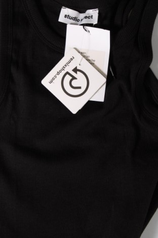 Γυναικείο αμάνικο μπλουζάκι About You, Μέγεθος S, Χρώμα Μαύρο, Τιμή 5,59 €