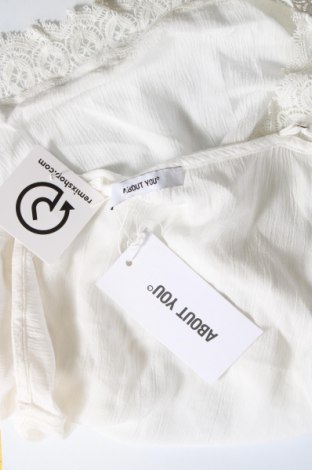 Γυναικείο αμάνικο μπλουζάκι About You, Μέγεθος L, Χρώμα Λευκό, Τιμή 6,39 €