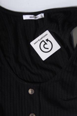 Γυναικείο αμάνικο μπλουζάκι About You, Μέγεθος M, Χρώμα Μαύρο, Τιμή 5,59 €