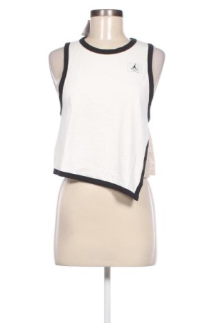 Γυναικείο αμάνικο μπλουζάκι Air Jordan Nike, Μέγεθος S, Χρώμα Λευκό, Τιμή 44,85 €