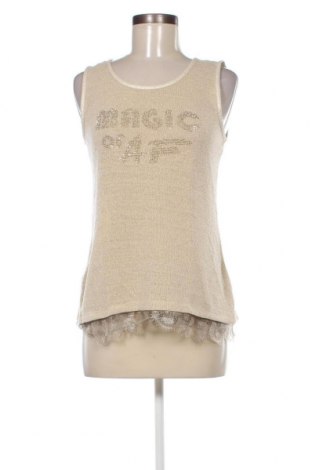 Γυναικείο αμάνικο μπλουζάκι Airfield, Μέγεθος M, Χρώμα  Μπέζ, Τιμή 9,19 €