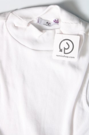 Γυναικείο αμάνικο μπλουζάκι Ajc, Μέγεθος XS, Χρώμα Λευκό, Τιμή 3,22 €