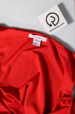 Γυναικείο αμάνικο μπλουζάκι Amisu, Μέγεθος XL, Χρώμα Κόκκινο, Τιμή 3,97 €