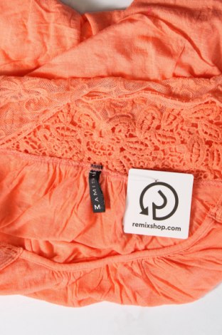 Γυναικείο αμάνικο μπλουζάκι Amisu, Μέγεθος M, Χρώμα Πορτοκαλί, Τιμή 3,22 €