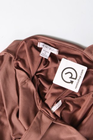 Γυναικείο αμάνικο μπλουζάκι Amisu, Μέγεθος M, Χρώμα  Μπέζ, Τιμή 8,04 €