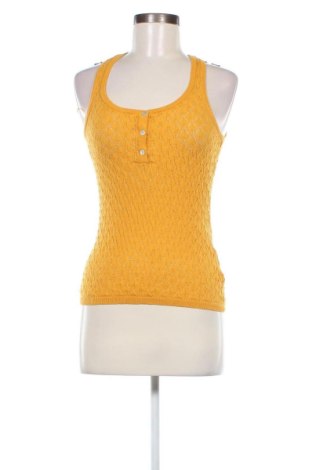 Γυναικείο αμάνικο μπλουζάκι Amisu, Μέγεθος S, Χρώμα Κίτρινο, Τιμή 3,86 €