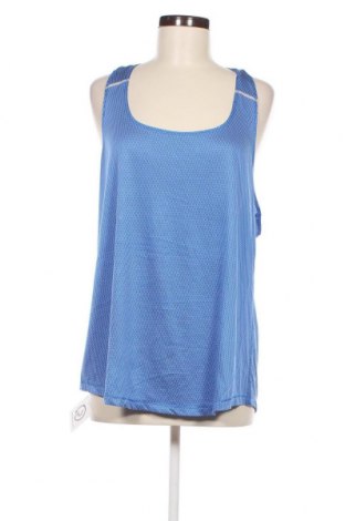Γυναικείο αμάνικο μπλουζάκι Athletic, Μέγεθος XXL, Χρώμα Μπλέ, Τιμή 7,67 €