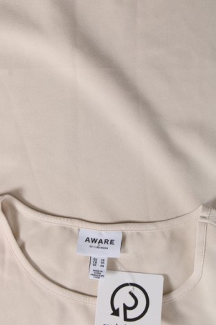Tricou de damă Aware by Vero Moda, Mărime XS, Culoare Bej, Preț 36,00 Lei