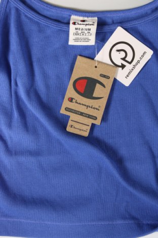 Γυναικείο αμάνικο μπλουζάκι Champion, Μέγεθος M, Χρώμα Μπλέ, Τιμή 6,39 €