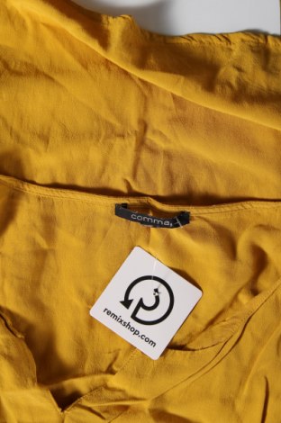 Γυναικείο αμάνικο μπλουζάκι Comma,, Μέγεθος S, Χρώμα Κίτρινο, Τιμή 7,89 €