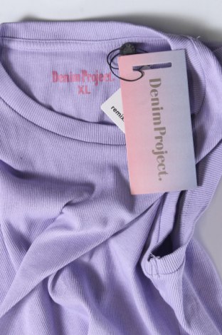Γυναικείο αμάνικο μπλουζάκι Denim Project, Μέγεθος XL, Χρώμα Βιολετί, Τιμή 6,39 €