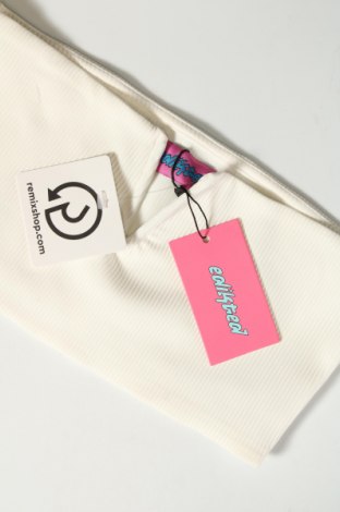 Γυναικείο αμάνικο μπλουζάκι Edikted, Μέγεθος S, Χρώμα Λευκό, Τιμή 17,26 €