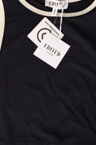 Γυναικείο αμάνικο μπλουζάκι Edited, Μέγεθος S, Χρώμα Μπλέ, Τιμή 5,59 €