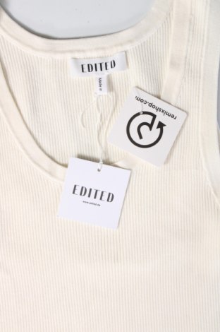 Γυναικείο αμάνικο μπλουζάκι Edited, Μέγεθος S, Χρώμα Λευκό, Τιμή 10,55 €