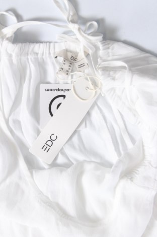 Γυναικείο αμάνικο μπλουζάκι Edc By Esprit, Μέγεθος XS, Χρώμα Λευκό, Τιμή 7,19 €