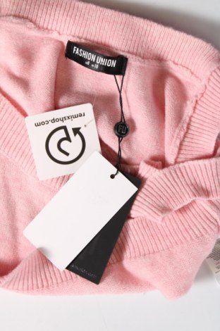 Γυναικείο αμάνικο μπλουζάκι Fashion Union, Μέγεθος M, Χρώμα Ρόζ , Τιμή 7,99 €