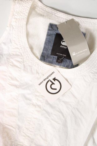 Γυναικείο αμάνικο μπλουζάκι G-Star Raw, Μέγεθος S, Χρώμα Λευκό, Τιμή 22,16 €