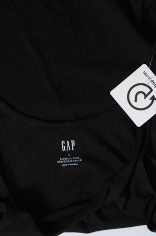 Γυναικείο αμάνικο μπλουζάκι Gap, Μέγεθος L, Χρώμα Μαύρο, Τιμή 5,59 €