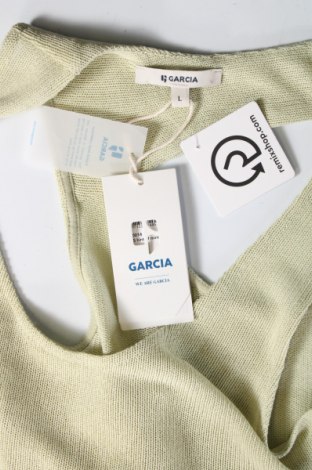 Γυναικείο αμάνικο μπλουζάκι Garcia, Μέγεθος L, Χρώμα Πράσινο, Τιμή 10,07 €